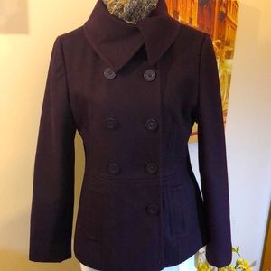 Nine West Purple Peacoat